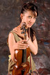 Girl with violin