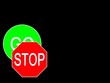 sign stop go
