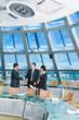 Handshake in conference room