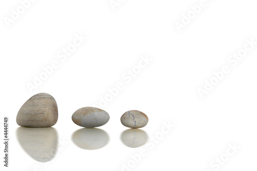trois simples galets