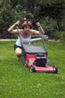 cutting grass cutting grass