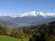 Mont Blanc en automne