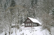 Winter in mountains