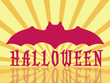 Retro Halloween background