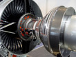 The engine of airplane The engine of airplane