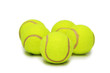����: Many tennis balls isolated on the white � Elnur #4483386