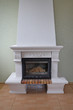 Fireplace without fire Fireplace without fire