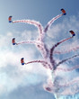 Painting in the sky the hang gliding team