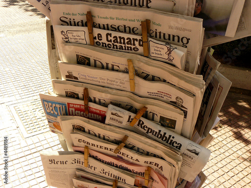 Foto: Newspaper kiosk Newspaper kiosk