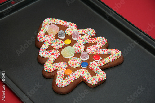 Photo: Gingerbread Christmas Tree Gingerbread Christmas Tree