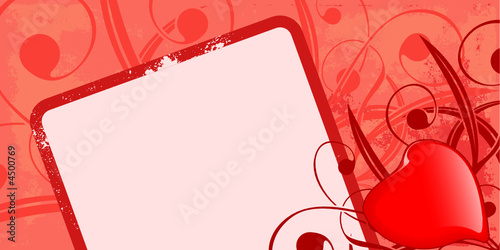 Abstract valentine card Abstract valentine card