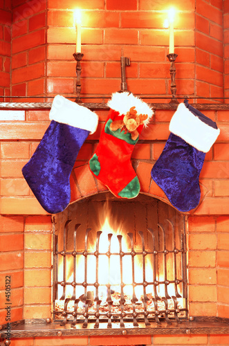 Photo: Christmas stockings Christmas stockings