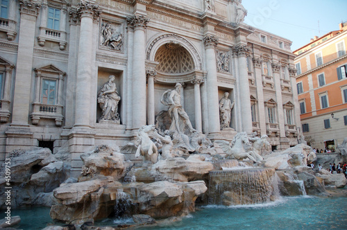 rome, fontaine de Trevi rome, fontaine de Trevi