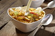 Cornflakes mit Obst