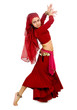 beautiful arabic belly dancer