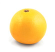 Orange grapefruit isolated on white.