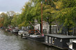 habitations flottantes d'Amsterdam