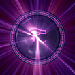 The Eye of Ra, button illuminated from behind. The Eye of Ra, button illuminated from behind.