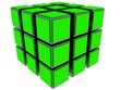 Cube - (Playting: Green) Cube - (Playting: Green)