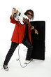 rock star dechire les haut-parleurs