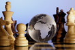 Globe and chess Globe and chess