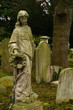 Brompton Cemetery - statue, London, UK