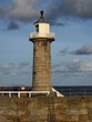 Lighthouse at Whitby Harbour Yorkshire England