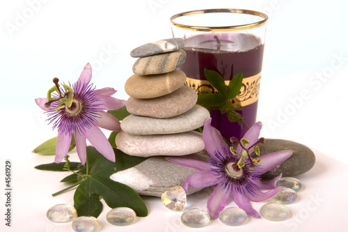 Purple Zen and Glass Heart
