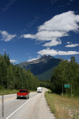 Photo: Rocky Mountains road Rocky Mountains road