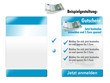 Webdesign-Vorlage Blau
