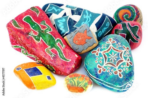 Painted stones Painted stones