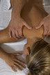 Woman getting a massage