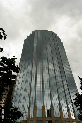 Photo: building and trees building and trees