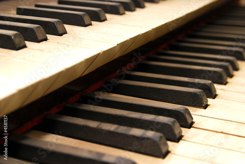Foto: Orgel-Tasten Orgel-Tasten