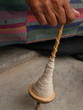 Tibet; Spinning Wool Yarn