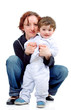 mother and son