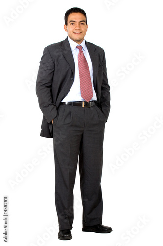 Business man standing
