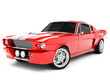 Red Classical Sports Car Red Classical Sports Car