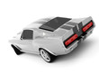 Silvery Classical Sports Car
