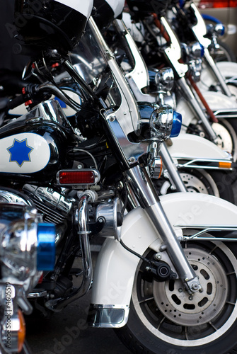 Photo: Police motorcycles Police motorcycles