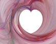 Coeur rose