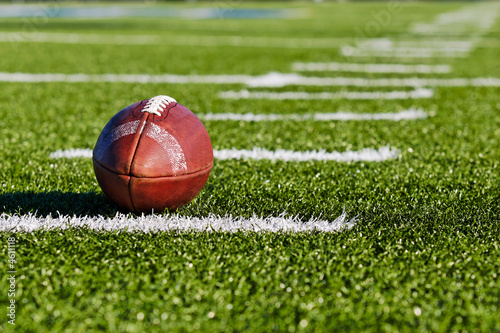 Photo: Football on Field Football on Field