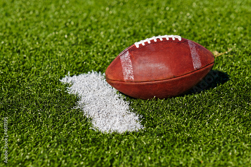 Photo: Football on Field Football on Field