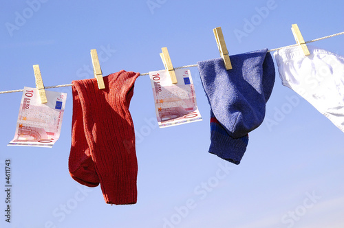 Photo: Money laundering Money laundering