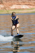 Girl Wakeboarding at Lake Powell