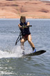 Girl Wakeboarding at Lake Powell