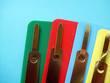 Hefter in vier Farben Hefter in vier Farben