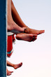 feet over board