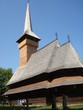 Eglise en bois en Roumanie.