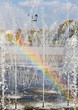 Rainbow in a fountain Rainbow in a fountain